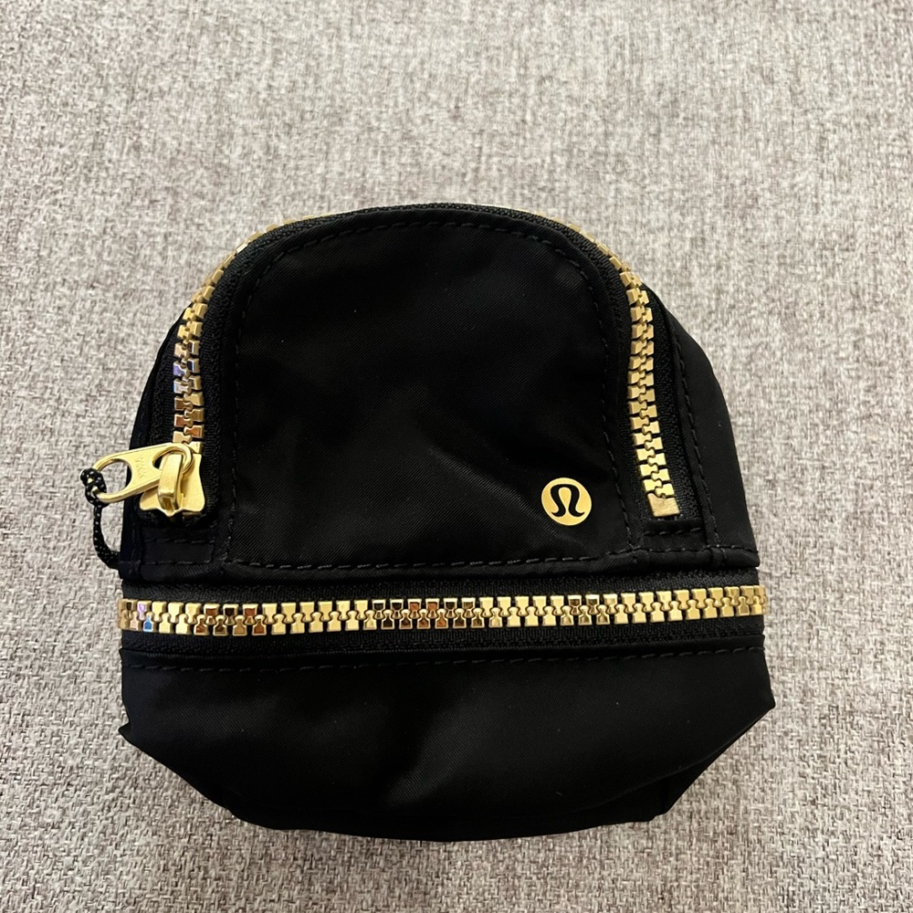 Lululemon mini Keychain backpack